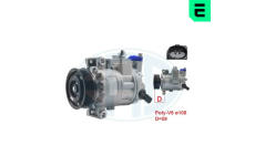 Kompresor, klimatizace ERA 670024