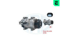 Kompresor, klimatizace ERA 670025