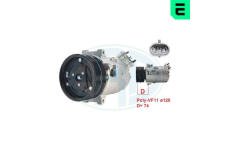 Kompresor, klimatizace ERA 670061