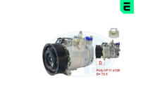 Kompresor, klimatizace ERA 670113