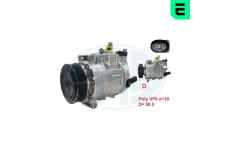 Kompresor, klimatizace ERA 670115