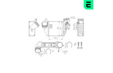 Chladič turba ERA 672090