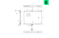 Chladič, chlazení motoru ERA 673098