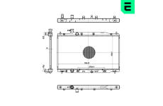 Chladič, chlazení motoru ERA 673246