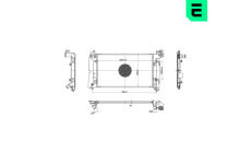 Chladič, chlazení motoru ERA 673275