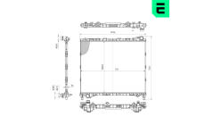 Chladič, chlazení motoru ERA 673294