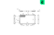 Chladič, chlazení motoru ERA 673629