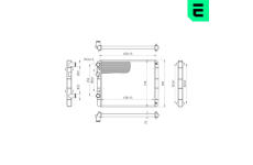 Chladič, chlazení motoru ERA 673669