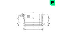 Chladič, chlazení motoru ERA 673671