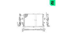 Chladič, chlazení motoru ERA 673766