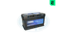 akumulátor 12V 80Ah 760A ERA AGM 315x175x190mm +pól vpravo
