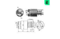 Elektromagnetický spínač, startér ERA ZM1395