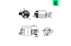 Elektromagnetický spínač, startér ERA ZM1396
