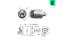 Elektromagnetický spínač, startér ERA ZM1473