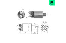Elektromagnetický spínač, startér ERA ZM1484
