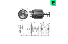 Elektromagnetický spínač, startér ERA ZM1492