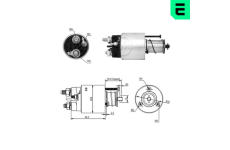 Elektromagnetický spínač, startér ERA ZM1496