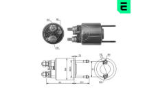 Elektromagnetický spínač, startér ERA ZM1596