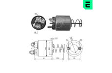 Elektromagnetický spínač, startér ERA ZM1597