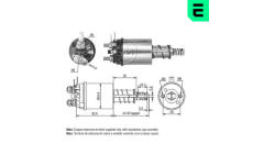 Elektromagnetický spínač, startér ERA ZM1613