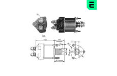 Elektromagnetický spínač, startér ERA ZM1650