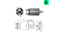 Elektromagnetický spínač, startér ERA ZM1691