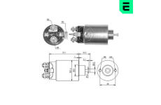 Elektromagnetický spínač, startér ERA ZM1695