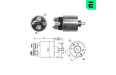 Elektromagnetický spínač, startér ERA ZM1716