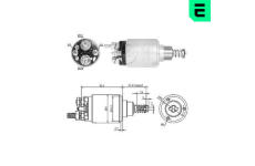 Elektromagnetický spínač, startér ERA ZM1732