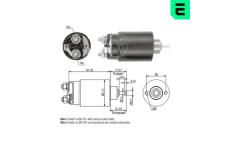 Elektromagnetický spínač, startér ERA ZM1761