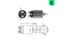 Elektromagnetický spínač, startér ERA ZM1782
