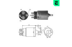 Elektromagnetický spínač, startér ERA ZM1981