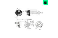 Elektromagnetický spínač, startér ERA ZM2381