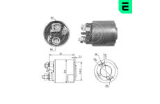 Elektromagnetický spínač, startér ERA ZM2491