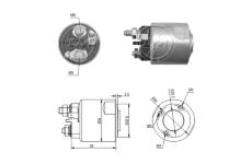 Spínač startéru ZM - Valeo 494803