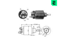 Elektromagnetický spínač, startér ERA ZM2571