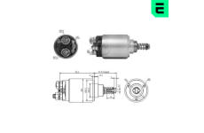 Elektromagnetický spínač, startér ERA ZM2735