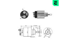 Elektromagnetický spínač, startér ERA ZM2873