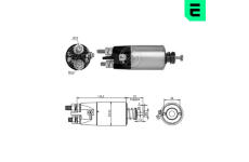 Elektromagnetický spínač, startér ERA ZM2897