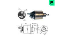 Elektromagnetický spínač, startér ERA ZM3479