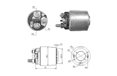 Spínač startéru ZM - Valeo 494822