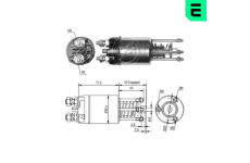 Elektromagnetický spínač, startér ERA ZM3651