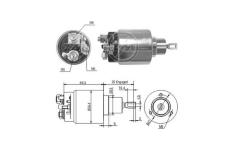 Spínač startéru ZM - Bosch 0331303164