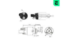 Elektromagnetický spínač, startér ERA ZM381