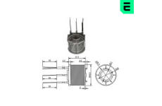 Elektromagnetický spínač, startér ERA ZM41993