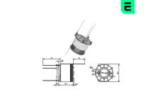 Elektromagnetický spínač, startér ERA ZM441993
