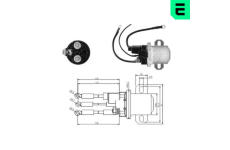 Elektromagnetický spínač, startér ERA ZM4428