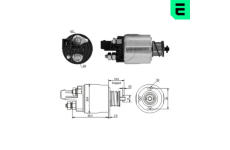 Elektromagnetický spínač, startér ERA ZM4492