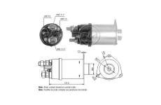 Spínač startéru ZM - Delco 1115602, D900A