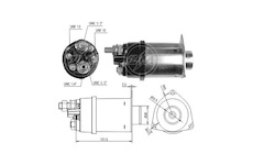 Spínač startéru 10478890 Delco 1115643